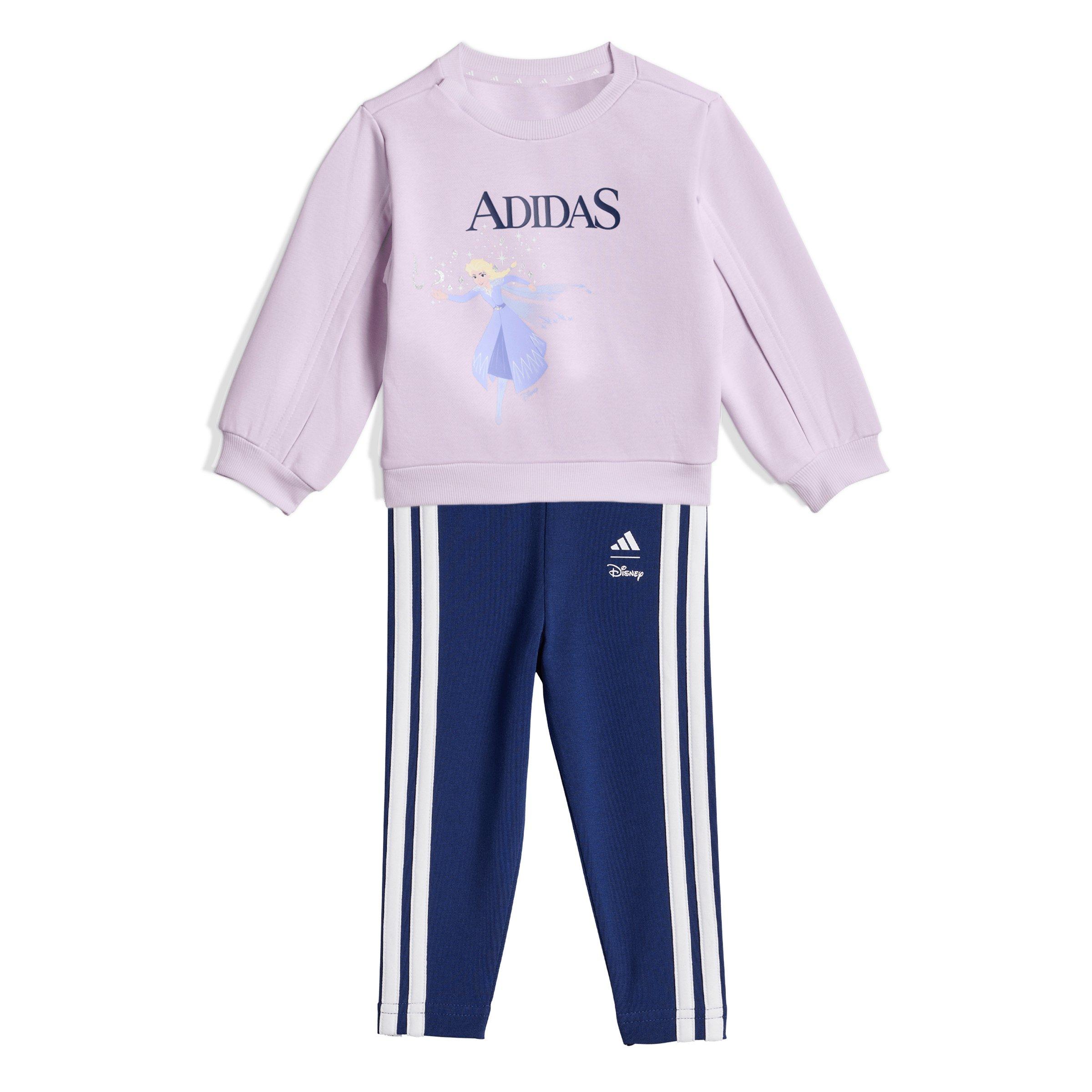 adidas Infant Girls' Disney Frozen Jogger Set - Purple - PURPLE